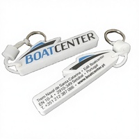 Créez un porte-clés flottant en EVA en forme de bateau, un porte-clés flottant en forme de voilier auquel vous pouvez ajouter votre logo