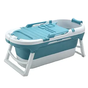 Factory Price New Plastic Bath Bucket with Large Size 1400 mm Adult Folding Bathtubs