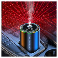Diffuseur ultrasonique portable USB rechargeable sans eau 50 ml en alliage d'aluminium pour voiture et hôtel avec lumière LED Type-C pour utilisation en extérieur