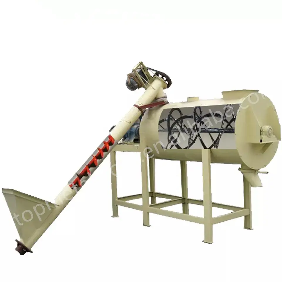 Máquina de mistura de mortar seco simples, fabricante de misturador de azulejos cerâmicos 3-4 t/h