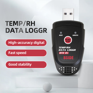BSIDE BTH81 Temp RH <b>Data</b> <b>Logger</b> USB Digital <b>Temperature</b> Humidity Recorder for Cold Chain Transport - Product Image 1