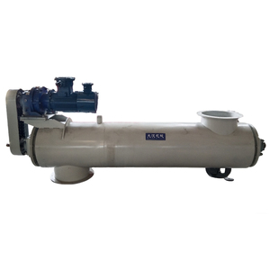 Convoyeur à vis horizontal industriel résistant à la corrosion, alimentateur à vis lourd pour matériaux en poudre granulaire - Product Image 1