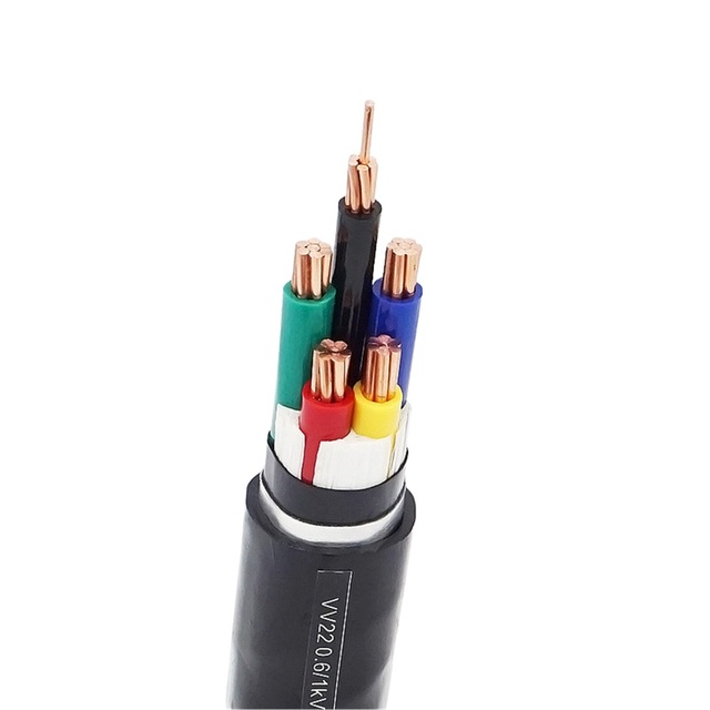 Low Voltage AC Power Cable ZC-YJV22 ZR-YJV22 WDZN-YJY22 Armoured Copper with Copper XLPE/STA/PVC High Quality
