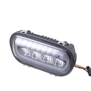 YongJin Dual LED DRL Moto Phare Salut-bas Faisceau Led Phare pour <span class=keywords><strong>Fat</strong></span> <span class=keywords><strong>Bob</strong></span> FXFB FXFBS 2018 <span class=keywords><strong>2019</strong></span> - Product Image 3