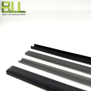 Profilés en aluminium noir 1102 modèle 1m 2 m <span class=keywords><strong>3m</strong></span> de longueur pour l'éclairage de décoration d'escalier de vitrine - Product Image 3