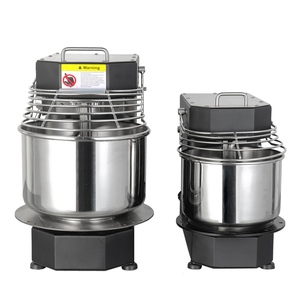 Máy trộn bột mì mini 5L 10L dùng cho tiệm bánh, một pha, có thể tháo rời, kiểu xoắn ốc, với tô trộn có thể tháo rời - Product Image 4