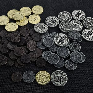 Jeu de société Dead Reckoning Metal Coin, vente en gros, impression personnalisée, jeux de cartes, jeu de fête, cadeaux de festival pour adultes, stratégie pirate - Product Image 3