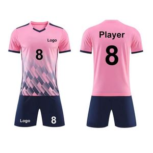 2026 High Quality Plus Size Soccer Jersey Uniforms Set Custom <b>Red</b> Football Jerseys Unisex Team Kits Breathable Quick Dry 100% - Product Image 3