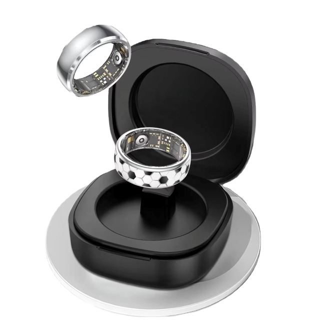 2026 Faison Stainless Steel Smart Ring Sleep Gesture Control IP68 Waterproof GPS IOS App Control Alarm Health Fitness Tracking