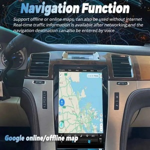 Cadillac Escalade 2006-2015 13.6inch Android Touch Screen Stereo Multimedia Autoradio <b>Navigation</b> <b>GPS</b> Carplay Octa-core Head Unit - Product Image 3