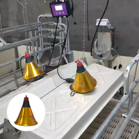 Nouveau Grand Chauffage Électrique pour Bétail et Apiculture 220V, Lampe Chauffante Automatique pour Volaille, Garantie 1 An, pour Élevage de Porcelets