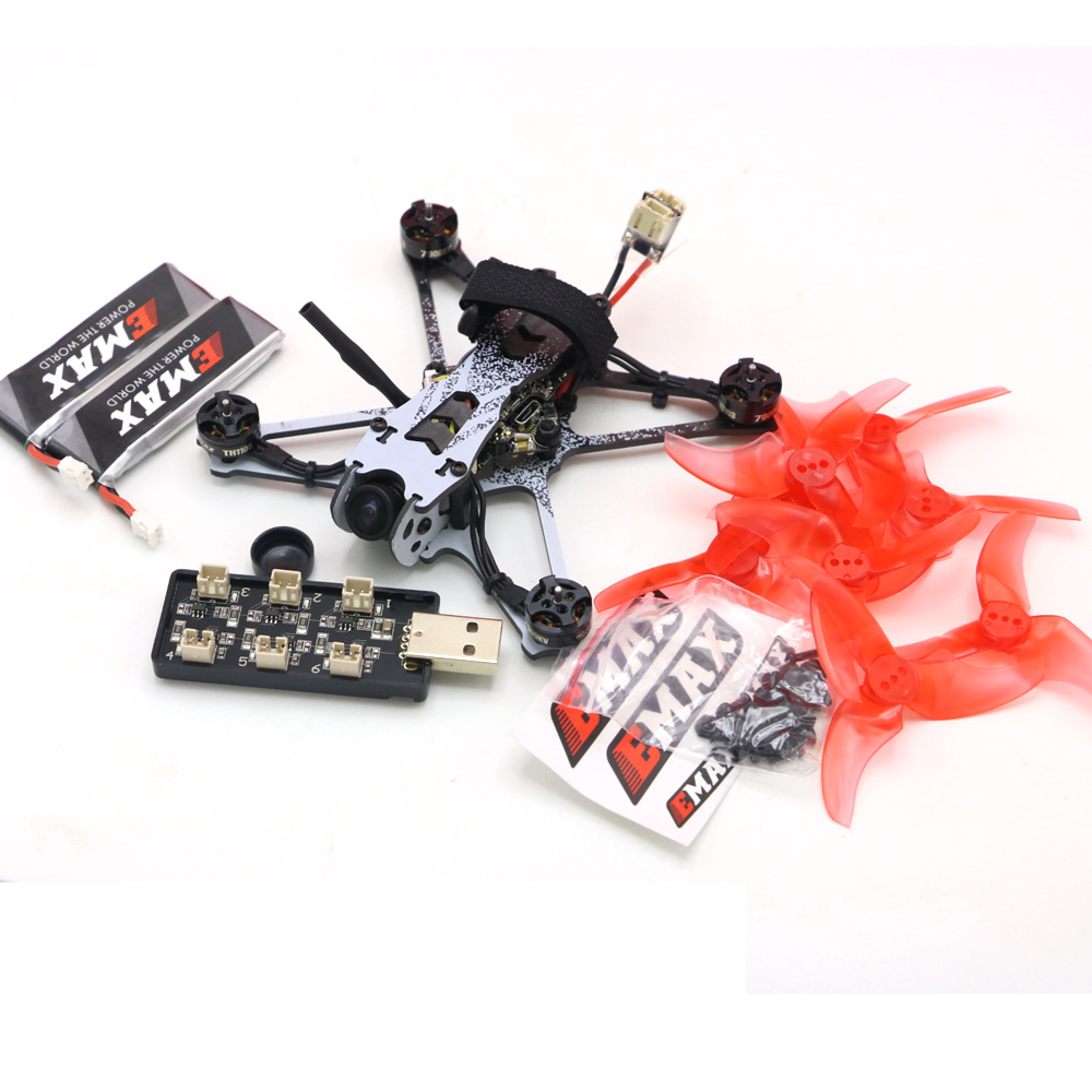 EMAX Tinyhawk II Freestyle 115mm 2.5 Inch F4 5A ESC FPV Racing RC Drone RTF BNF Version with Remote Control Fpv
