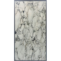 Dalles de porcelaine en gros 3200x1600x12MM, table console aspect marbre de luxe artificiel, dalle de pierre frittée pour plan de travail