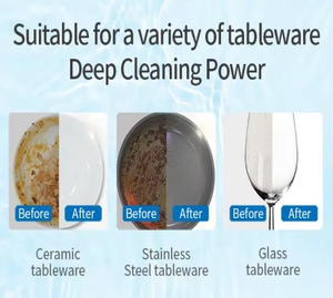 น้ำยาล้างจานแบบ3-in-1ขจัดคราบน้ำมัน - Product Image 4