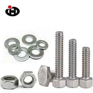 JINGHONG Carriage Bolt and Nut SS304