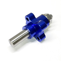Kit de réglage manuel CNC en alliage d'aluminium et acier inoxydable pour tendeur de chaîne de moto avec joint torique