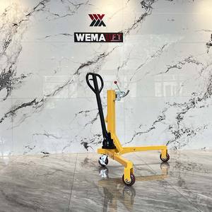 Elevador de tambor hidráulico de calidad de Venta caliente 250 <span class=keywords><strong>350</strong></span> Kg Carro de tambor de aceite de estacionamiento de acero inoxidable Elevador de tambor hidráulico manual - Product Image 3