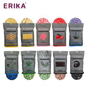 Cera depilatoria de marca privada de fábrica al por mayor de 1000g, granos de cera dura depilatoria, cuentas de cera dura, depilación Natural, Color personalizado - Product Image 6