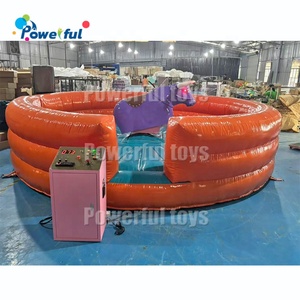 5m Dia cơ khí Rodeo Bull bullfighting Máy Inflatable Inflatable thư bị trả lại xoay Bull - Product Image 4