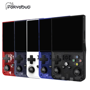 R36 <span class=keywords><strong>Max</strong></span> Retro Xách Tay Cầm Tay Trò Chơi Giao Diện Điều Khiển 4.0-Inch IPS Màn Hình Hỗ Trợ 30 + Mô Phỏng Siêu Màn Hình 64GB Linux Hệ Thống Rk3326 - Product Image 1