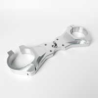 Soporte de Horquilla para Motocicleta de Aluminio Anodizado de Alta Precisión, Mecanizado CNC, Piezas de Motocicleta Personalizadas, Servicio de Mecanizado CNC