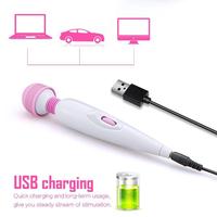 Vibrateur AV pour femmes, vibrateur puissant et fort, vibrateur pour masturbation féminine avec barre de massage AV plaquée