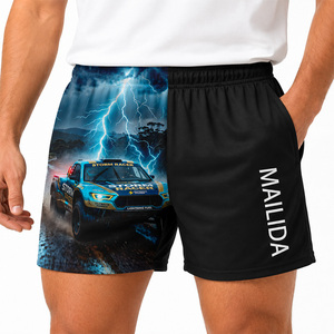 Celana Rugby Kustom Celana Sepak Bola Australia Celana Cepat Kering dengan Resleting untuk Klub dan Tim - Product Image 2