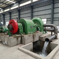 Centrale mini-hydraulique de 200 kW avec volant d'inertie à énergie libre pour générateur à énergie libre