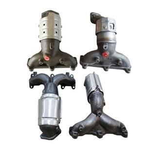 Convertidor catalítico de tres vías de acero inoxidable Euro 4 Euro 5 para <span class=keywords><strong>catalizador</strong></span> de gases de escape moderno Santa Fe Elantra - Product Image 5