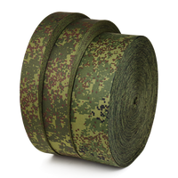 Sangle Tactique Camouflage Russe – Bande Plate Personnalisable de 25-75mm pour Systèmes MOLLE et Équipement Tactique