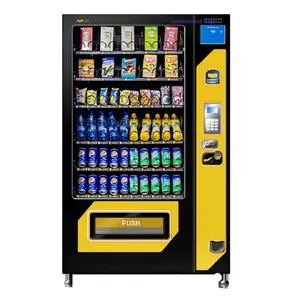 Export to North America and Europe Drinks & snack combo soda vending machine
