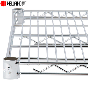 <span class=keywords><strong>NSF</strong></span> 4 tầng 800lbs 21 "D x 60" W x 72 "h Công nghiệp thương mại <span class=keywords><strong>Chrome</strong></span> thép hình ống dây Kệ trên bánh xe - Product Image 3