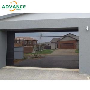 Porte de <span class=keywords><strong>garage</strong></span> sectionnelle en verre résistant à la corrosion côtière avec revêtement résistant à l'eau salée pour villas en bord de mer - Product Image 1