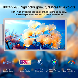 Oem tùy chỉnh 14-inch 1920x1200p IPS LED xách tay LCD máy tính xách tay màn hình kép/Ba Cổng màn hình mở rộng màn hình - Product Image 3