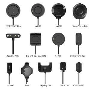 Chargeur pour montre intelligente <span class=keywords><strong>Amazfit</strong></span> GTR <span class=keywords><strong>GTS</strong></span> POP BIP Active Active2 Band 7, station de charge magnétique, câble de charge USB - Product Image 1