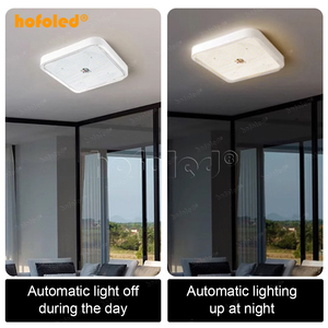 Lumière Solaire Intérieur Étanche IP65 Capteur Télécommande 20CM 30CM 40CM LED Plafonniers Solaires 200W pour Couloir Salon - Product Image 6