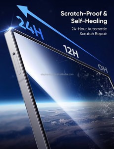 Protection d'écran pliable HD transparente personnalisée OEM avec localisateur d'installation pour Samsung Galaxy Fold 8, film TPU transparent anti-rayures - Product Image 4