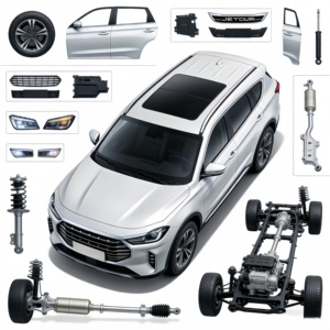 Nuevas Piezas Automotrices de Alta Calidad al por Mayor, Gama Completa de Accesorios para Jetour T2 X70 X70plus X90 X90plus Dasheng Traveler, 12 Meses - Product Image 1