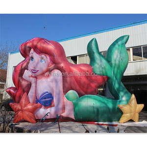 Publicité personnalisée gros <span class=keywords><strong>ballon</strong></span> <span class=keywords><strong>gonflable</strong></span> animal dessin animé mascotte géant <span class=keywords><strong>gonflable</strong></span> La sirène <span class=keywords><strong>sculpture</strong></span> - Product Image 1