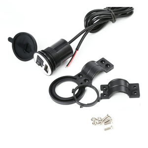 Hot Sale Waterproof Colorful 2.1A Fast Charge Motorcycle USB Charger Motorcycle Phone Charger With <strong>Switch</strong> - Product Image 5