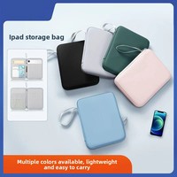Nouvelle sacoche pour tablette PC portable imperméable et respirante en PU pour voyage, étui pour iPad