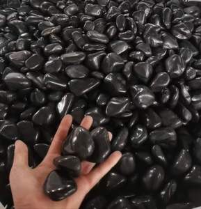 Pierre <span class=keywords><strong>de</strong></span> rivière paysagère <span class=keywords><strong>de</strong></span> Nanjing, Chine, galets noirs polis, revêtement <span class=keywords><strong>de</strong></span> sol, terrasse <span class=keywords><strong>de</strong></span> piscine, pavage extérieur <span class=keywords><strong>en</strong></span> <span class=keywords><strong>vrac</strong></span> - Product Image 4