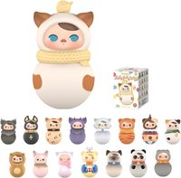 Pucky Roly Poly Kitty Series Popmarts PVC Blind Box Action Figures Custom Mystery Dolls Trendy Cartoon Toys Display Collection