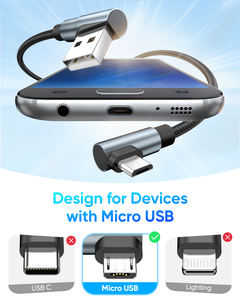 Cable de Carga Rápida SUNGUY de 18W Tipo-C para Teléfono, Laptop y Auto, Longitud Personalizada, Banco de Energía - Product Image 2