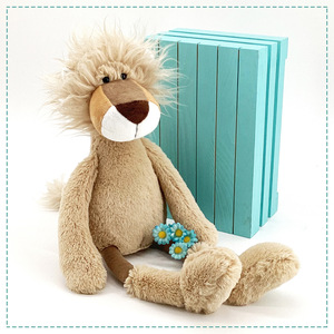 Peluche Lion Jaune en Coton Doux pour Enfants, Jouet <span class=keywords><strong>de</strong></span> Récompense et Décoration d'Intérieur avec <span class=keywords><strong>Personnages</strong></span> Edea - Product Image 3