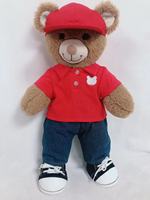 Camiseta y Pantalones Vaqueros de Algodón Personalizados para Juguetes de Peluche Build-a-Bear, Certificados ISO9001/ASTM F963/EN71, Edades 0-24 Meses 5-7