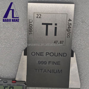 Prix de la plaque de titane CP en lingot de titane de 1 kg (1 livre) à 99 % - Product Image 3