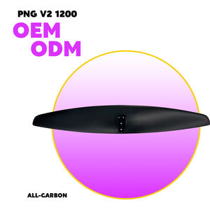 Nuevas llegadas: AXIS PNG V2 1200 Carbon Hydrofoil Front Wing, Ala de alto levantamiento para viento ligero, Wingfoil SUP Surf Foil, Foil estable para carving y pump foil. - Product Image 5