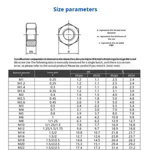 Écrou hexagonal en cuivre H62 DIN934, écrou hexagonal externe en laiton, cuivre pur, verrouillage, sans traitement <span class=keywords><strong>de</strong></span> surface, en stock, en vrac - Product Image 3