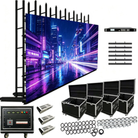 Pantalla LED de Pared para Interiores y Exteriores TOPvision 500x500 500x1000, Pantalla LED de Alquiler para Escenarios, Pantalla LED para Lanzamiento de Productos, Conferencias de Prensa